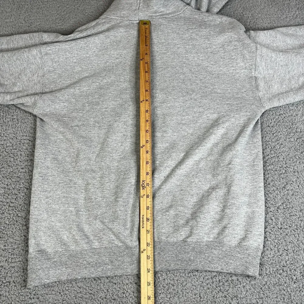 THRASHER Sweatshirt Mens M Hoodie Pullover Sweater Flames Magazine Distressed - Picture 10 of 13